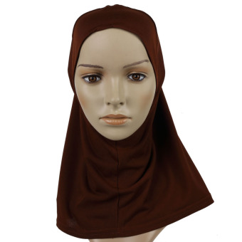 GETEK Islamic Muslim Full Cover Inner Underscarf Hijab Cap Hat (Coffee)  