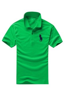 Ghope Short Sleeve Polo Shirt (Green)  