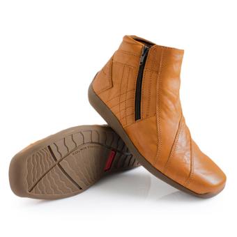 Gino Mariani Men's Shoes Elario 1 Leather - Coklat Muda  