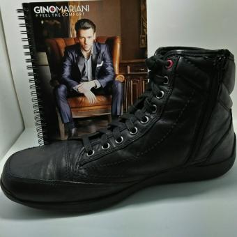 Gino Mariani Men's Shoes Elario 2 Leather - Hitam  