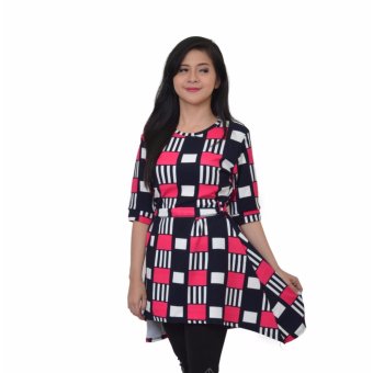 GLM - Midi Dress - Pinguin Dress - Checkers Fanta  