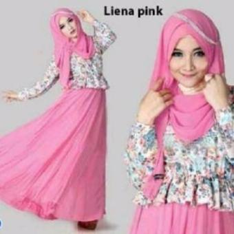 Grosir Dress-St Liena Pink  