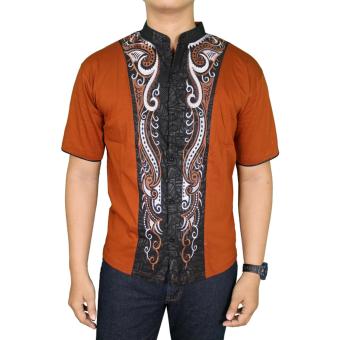 Gudang Fashion - Baju Koko Eksklusif - Coklat  