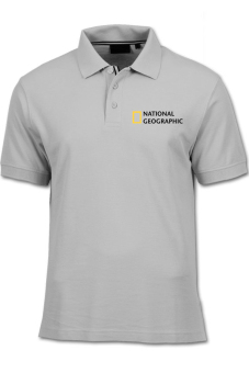 Gudangclothing Polo Shirt National Geographic 01 - Abu-abu  