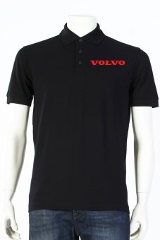 GudangClothing Polo Shirt Volvo - Hitam  