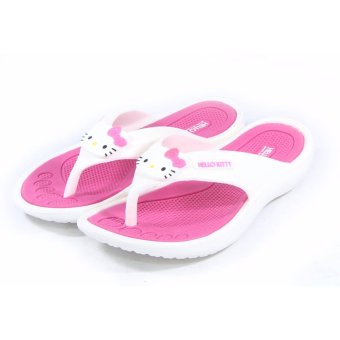 Hello Kitty Women Ladies Flip Flops Shoes Slippers Beach Spa Sandals Pink - intl  
