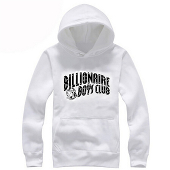 Hequ BILLIONAIRE BOYS CLUB sweatshirt hooded Men Hip Hop Cotton streetwear billionaire Man funny tracksuit hoody new fashion White - intl  