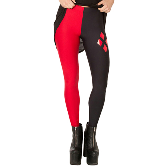 Hequ New Fashion Womens Stretch Pants Harley Quinn Leggings Trousers Black - intl  