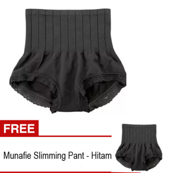 HG Munafie Slimming Pant (All Size) + Gratis Munafie Slimming Pant (All Size ) - Black  