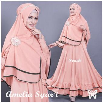 Hirani Collection - Amelia Syari - Peach  