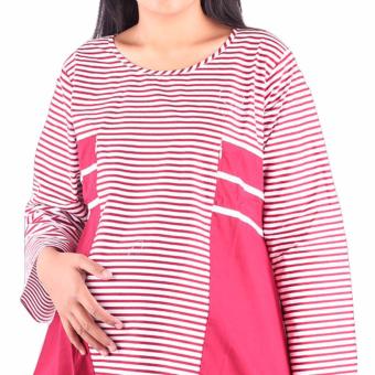 HMILL Baju Hamil Blus Hamil 1404 - Merah  