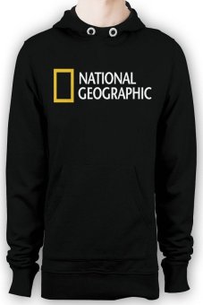 Hollic Cloth- Hoodie National Geographic Hitam  