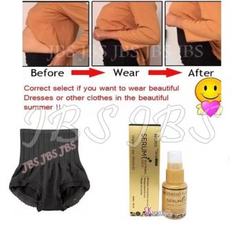 JBS Slim Pant Celana Korset - Munafie Celana Pelangsing Tubuh (All Size ) - Hitam - whitening Serum Gold - Perawatan Kulit Wajah