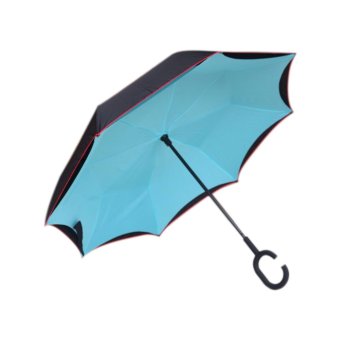 Kazbrella Payung Mobil Terbalik Biru Muda