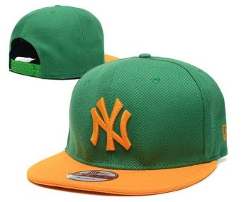 Caps MLB Women's Fashion Sports Men's Hats Snapback Baseball New York Yankees Casual Exquisite Sports Simple Cotton New Style Green - intl