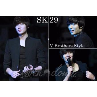 Jas Premium - Jas Blazer Black Casual Trend Fashion Korean Style SK-29 - Hitam