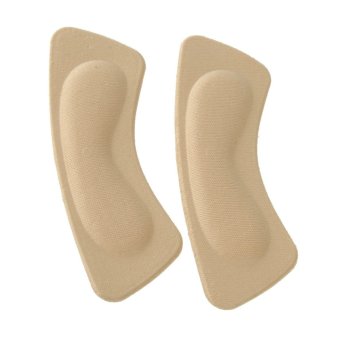 BolehDeals BolehDeals Pair Invisible Sponge Back Heel Inserts Insoles Shoe Liner Grip Pad Cushion
