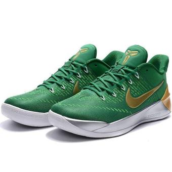 Summer Sports Sneakers For Zoom Kobe 12th AD Basketball Shoes Men (Green/Gold) - intl