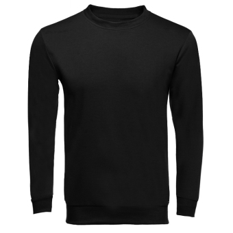 GE Stylish Men's Sport Long Sleeve O-neck / Round Neck T-shirt Tops Blouse Jumpers Hoodies Sweatshirts (Black)