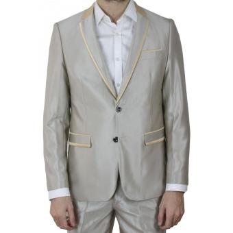 Gallery Fashion - Satu stell jas pria warna silver list gold terbaru dan terkeren - 68