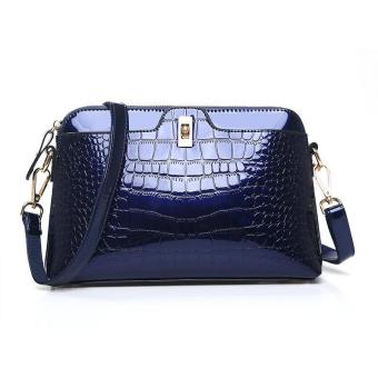 Kisnow Europe Fashional High Quality Crocodile pattern handbag Cross Body & Shoulder Bags - intl