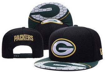 Women's Snapback Hats NFL Fashion Men's Sports Caps Green Bay Packers Sun Summer Fashionable Unisex Beat-Boy Exquisite Black - intl
