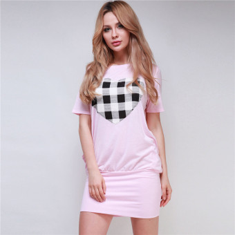 HengSong Hot Fashion Casual Lady Bodycone Skirts Pink