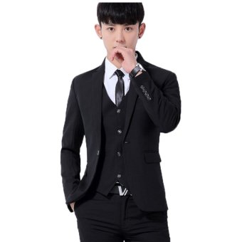 Gallery Fashion - Satu stell blazer korea black stylish | design slim fit and simple - 51
