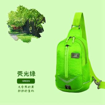 Super Light Chest Bag Female Outdoor Travel Sports Leisure Shoulder Oblique Male Pockets Multifunctional Riding Backpack - intl