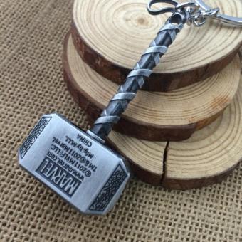 Thor's Hammer Movie Keychain Super Hero Superhero Key Chain & Key Ring Holder Keyring Porte clef Gift Men Women Souvenirs - intl