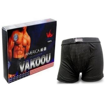 Moreno Celana Keperkasaan Vakoou - Magnetic Underwear - Hitam