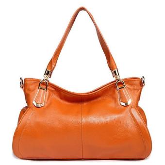 Nwe Famous Brand Luxury Women Designer Handbags High Quality Brand Vintage Women Leather Handbags Bolsa Femininas Luxury(brown) - intl