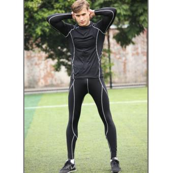 QQ Basketball running fitness training speed dry stretch pants Leggings - intl
