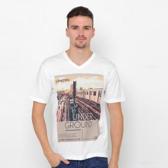 Fancy Fox LONDON UNDERGROUND Graphic T-Shirt