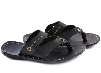Garucci GCI 3091 Sandal Casual Pria (Hitam)