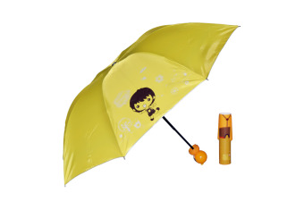 Home-Klik Payung Model Jepang - Kuning