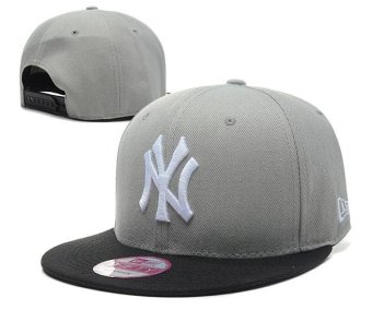 Snapback Women's Caps Men's Fashion New York Yankees Sports MLB Baseball Hats Cap Newest Adjustable Sunscreen Outdoor Exquisite Grey - intl