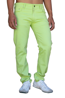 City B**ch Custome Fit Chino Lime Green