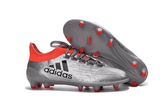 Soccer Shoes X16+ Purechaos FG AG Football Shoes Lace-up Men's 2016 Trending Style Sneakers High Quality Quick Sole Training Silver - intl