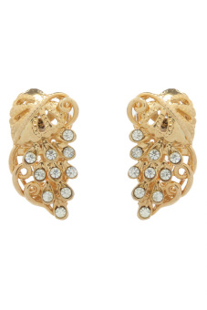 1901 Jewelry Marigold Clip - Giwang Wanita - Gold