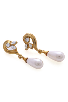 1901 Jewelry Filaris Earring - Anting Wanita - Putih