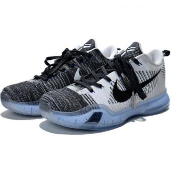 Summer Sports Sneakers Kobe X Elite Low PRM Shoes Limited Edition For Men (White/Black) - intl