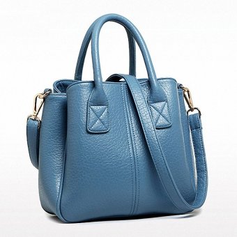 2016 Women Bag Spilt Leather Famous Brands Vintage Handbags LadiesDouble Zippers Tote Bags women Sac a Main Femme de Marque - intl