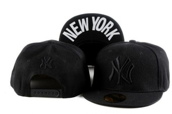 Hats Caps Fashion Snapback MLB Sports New York Yankees Women's Men's Baseball Fashionable Simple Sports Bboy Embroidery Bone Black - intl