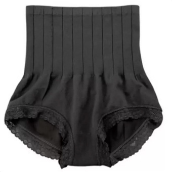 Munafie Slim Pant Korset Japan Pelangsing Celana - Black
