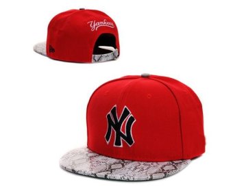 Baseball Hats Caps Sports Men's New York Yankees MLB Snapback Fashion Women's Unisex Newest Beat-Boy Adjustable Hip Hop Boys Red - intl