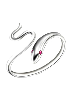 Buytra 925 Sterling Silver Lady Ring Opening Adjustable Snake