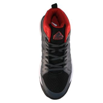 2Beat Wave Sepatu Basketball - Grey Black Red