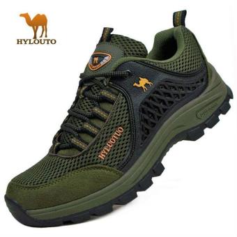 'Kisnow Men''s Sports Travel Hiking Camping Fashion Sneakers(Color:Green) - intl'