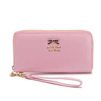 Women Wallet Brand Design PU Pink Color - intl